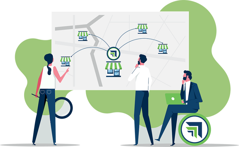 Franchise Relations - Men and Woman Looking at Taking a Comprehensive Approach